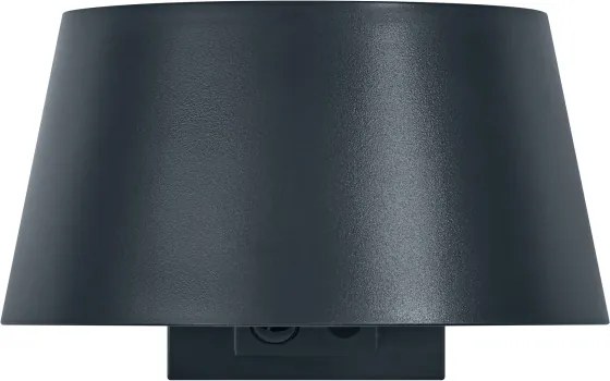 Osram - LED napelemes fali lámpa ENDURA STYLE LED/10,1W/4,2V 2000 mAh IP54 antracit