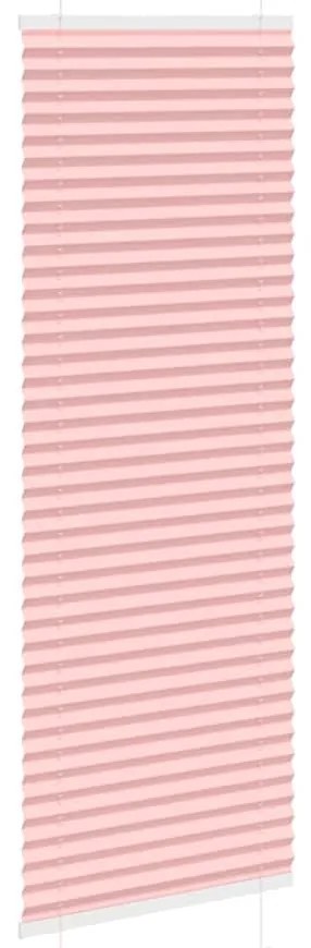 pliszírozott redőny rózsaszín 40x150 cm szövetszélesség 39,4 cm
