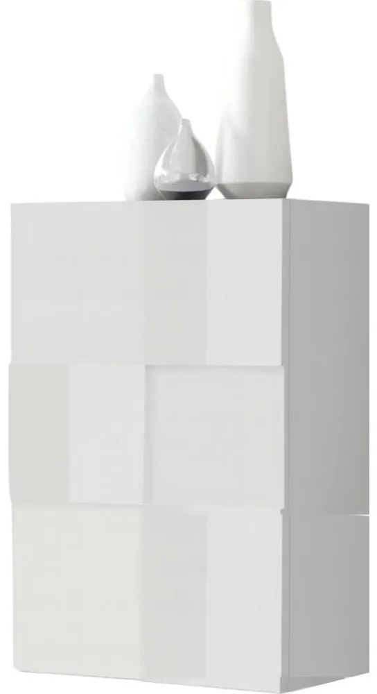 SERIAN fehér komód