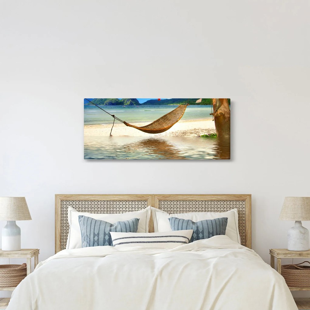 Kép - Relaxálás a tengerparton (120x50 cm)