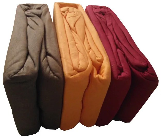 Letisa Pamut Gumis Lepedő 200x220 cm Barna