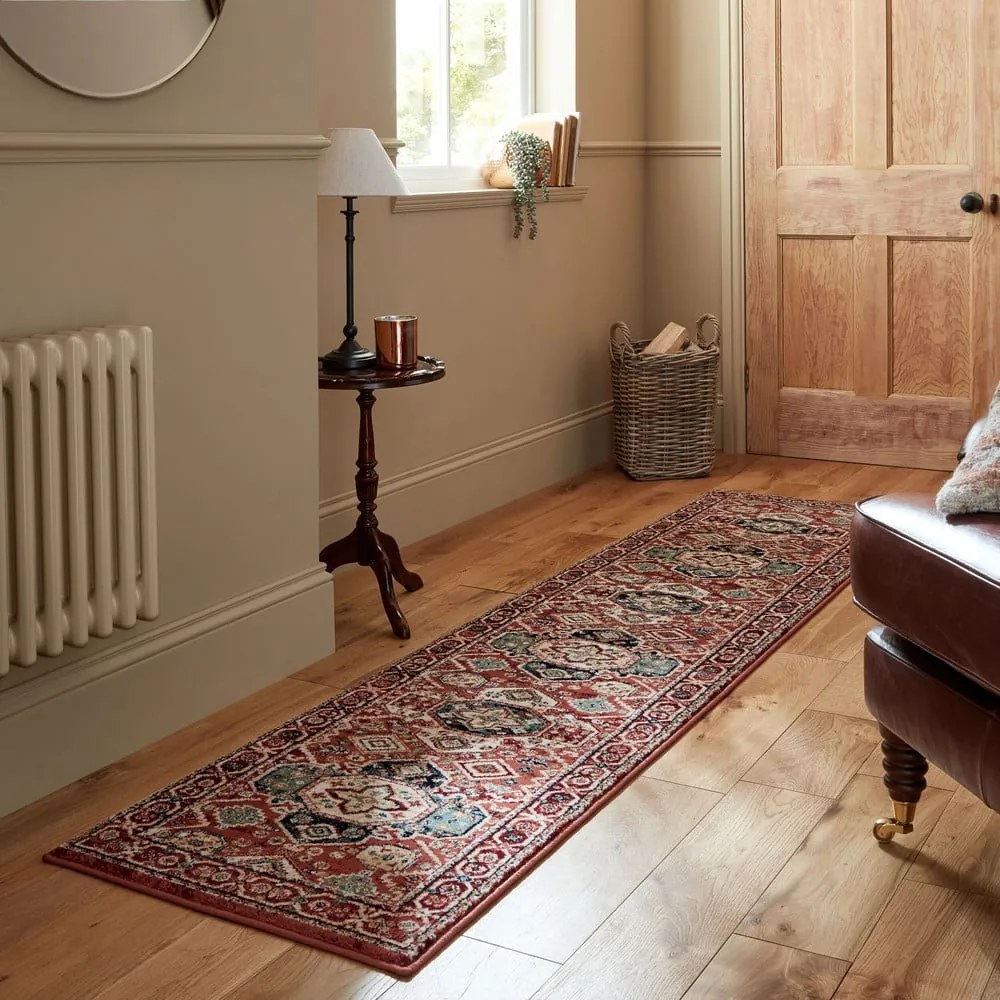 Piros futószőnyeg 60x230 cm Gillingham – Flair Rugs
