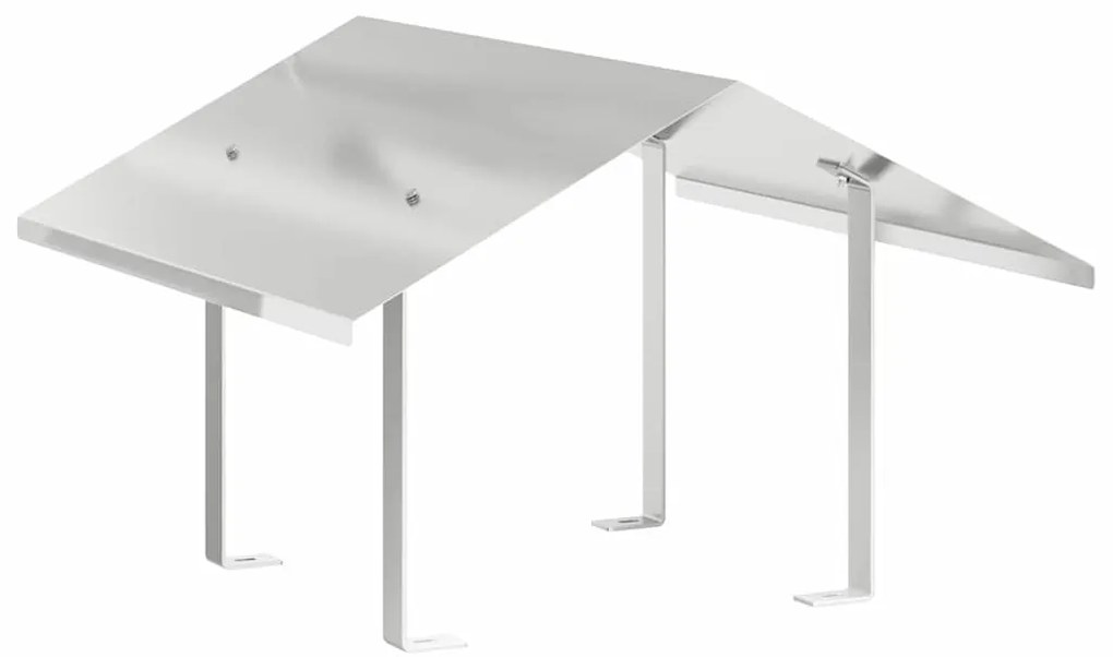 Kémény Felszerelés Ezüst 60 x 60 x 38 cm Rozsdamentes acél