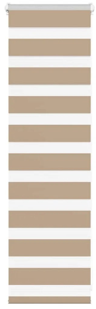 zebrafüggönnyel homokbarna szövetszélesség 40,9 cm poliészter