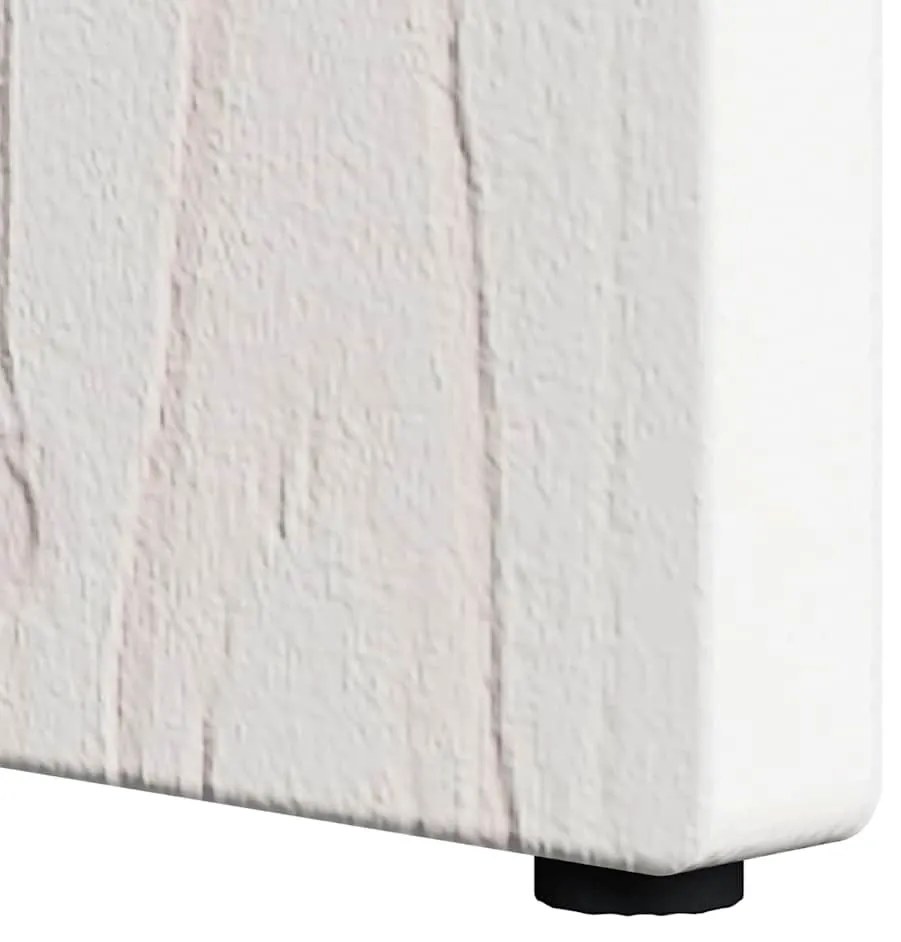 Dohányzóasztal Fehér 80 x 50 x 31 cm Tömör fenyőfa