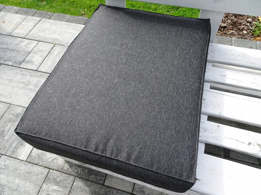 Félpárna Raklap ülőfelület 80 x 60 Fekete