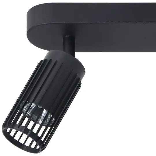 Spotlámpa VERTICAL 3xGU10/8W/230V fekete