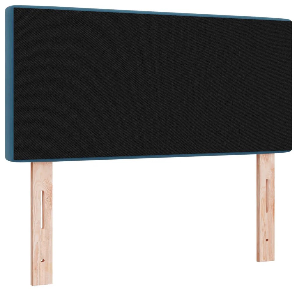 Bársony Fejtámla Argyle fejtámlával Sötét kék 100 cm Bársony