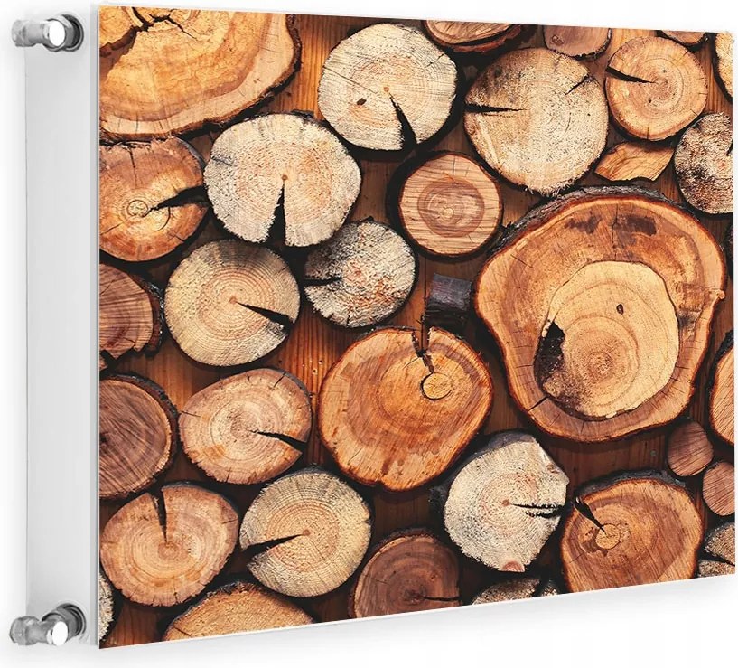 Mágneses Radiátorvédő 60x60 Fa Fotótapéta