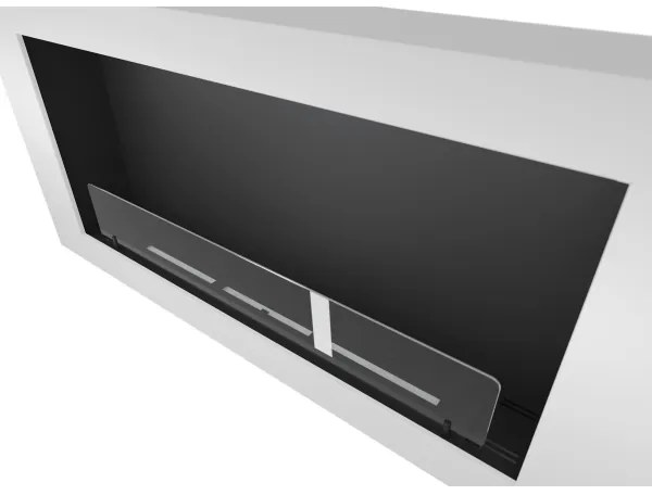 InFire - Fali BIO kandalló 120x56 cm 3kW fehér