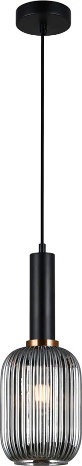 ITALUX PND-5588-1M-BK-SG ANTIOLA Egyágú Függesztett Lámpa Fém E27 IP20