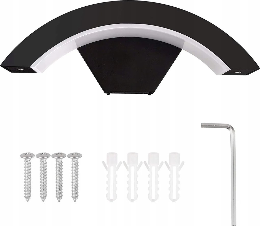 18W-OS Kültéri Led Fali Lámpa A Bejárati Ajtó Fölé