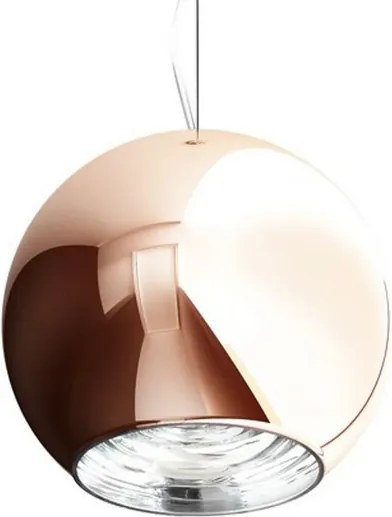 RENDL R10517 BEAU Modern Függesztett Lámpa Réz Üveg IP20