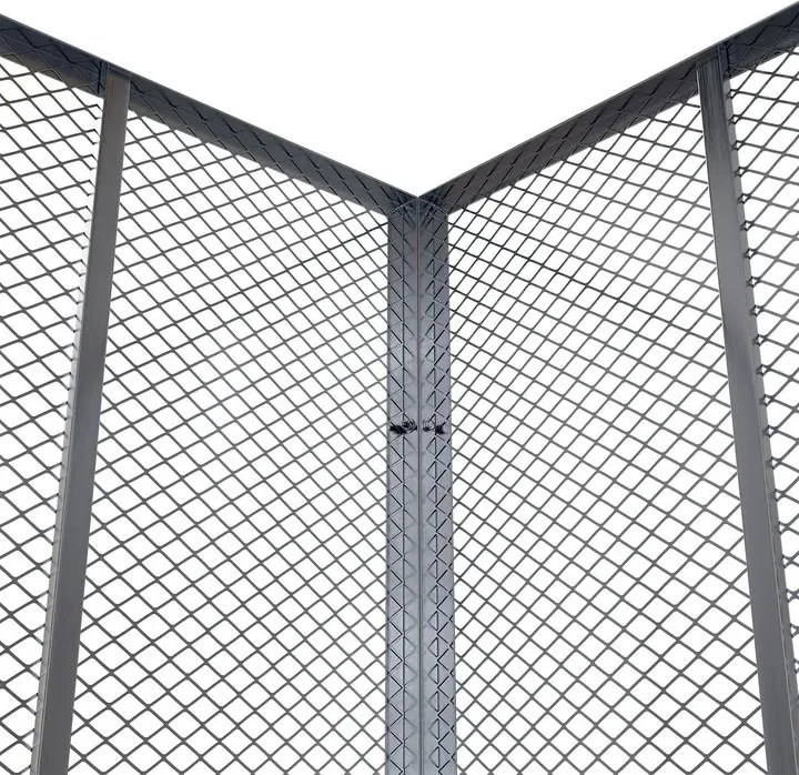 Juskys Fém komposztáló 450 l - ezüst