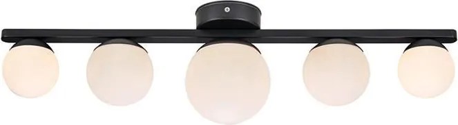 MARKSLÖJD 108067 PURO Glamour Mennyezeti Lámpa Fehér, Fekete G9 IP44