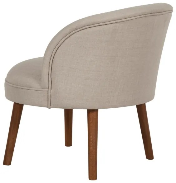 Gyerekfotel KUNI krémszínű