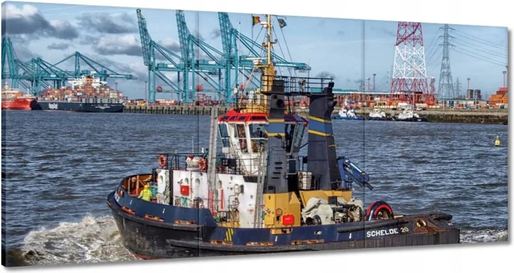 Festmények 180x90 Tengeri vontatóhajó