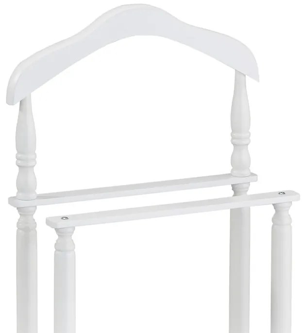 20652-04 WT Praktikus szobainas fehér színben tömör fából