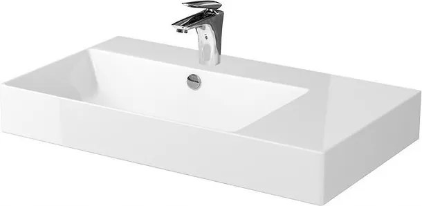 Mosdókagyló kerámia bútor Inverto 80 cm jobbos