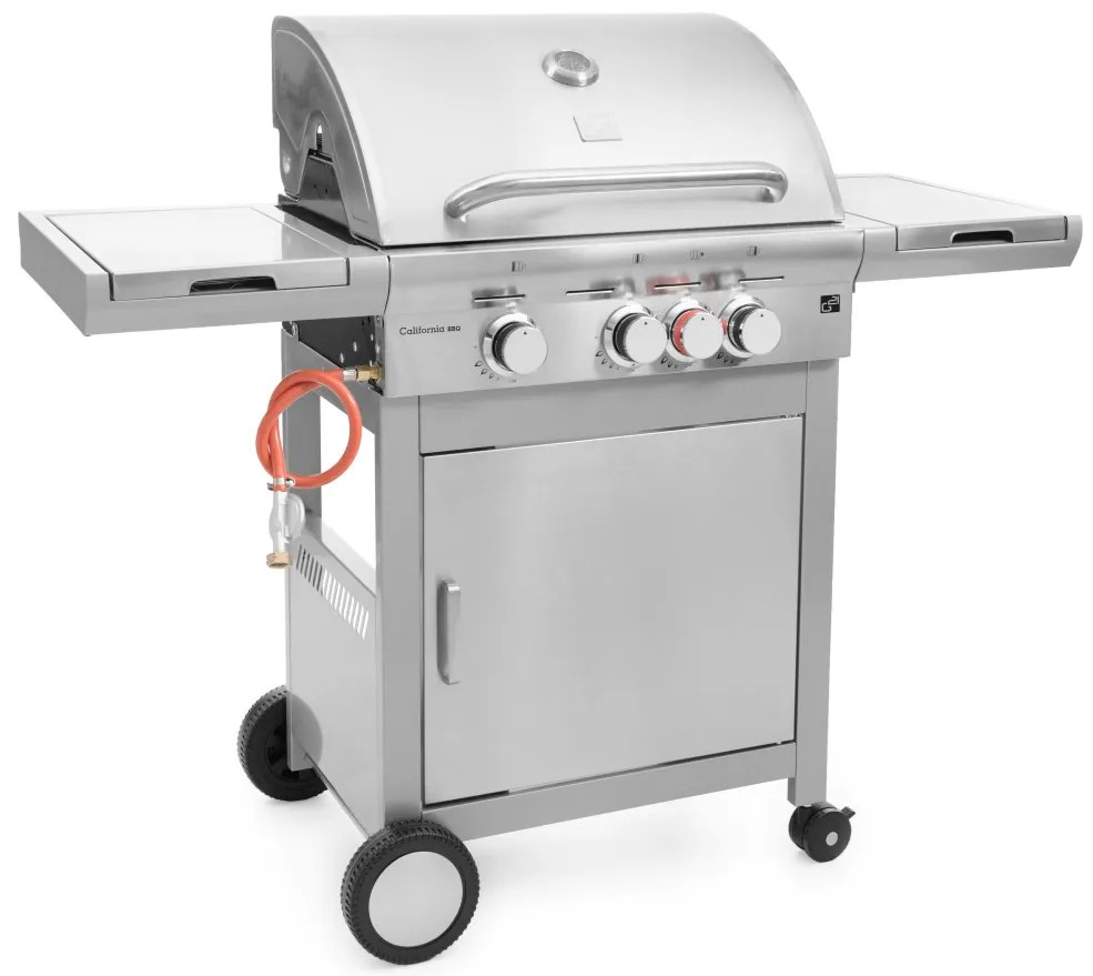 G21 California BBQ Premium line gázgrill, 4 égőfej + ajándék nyomáscsökkentő