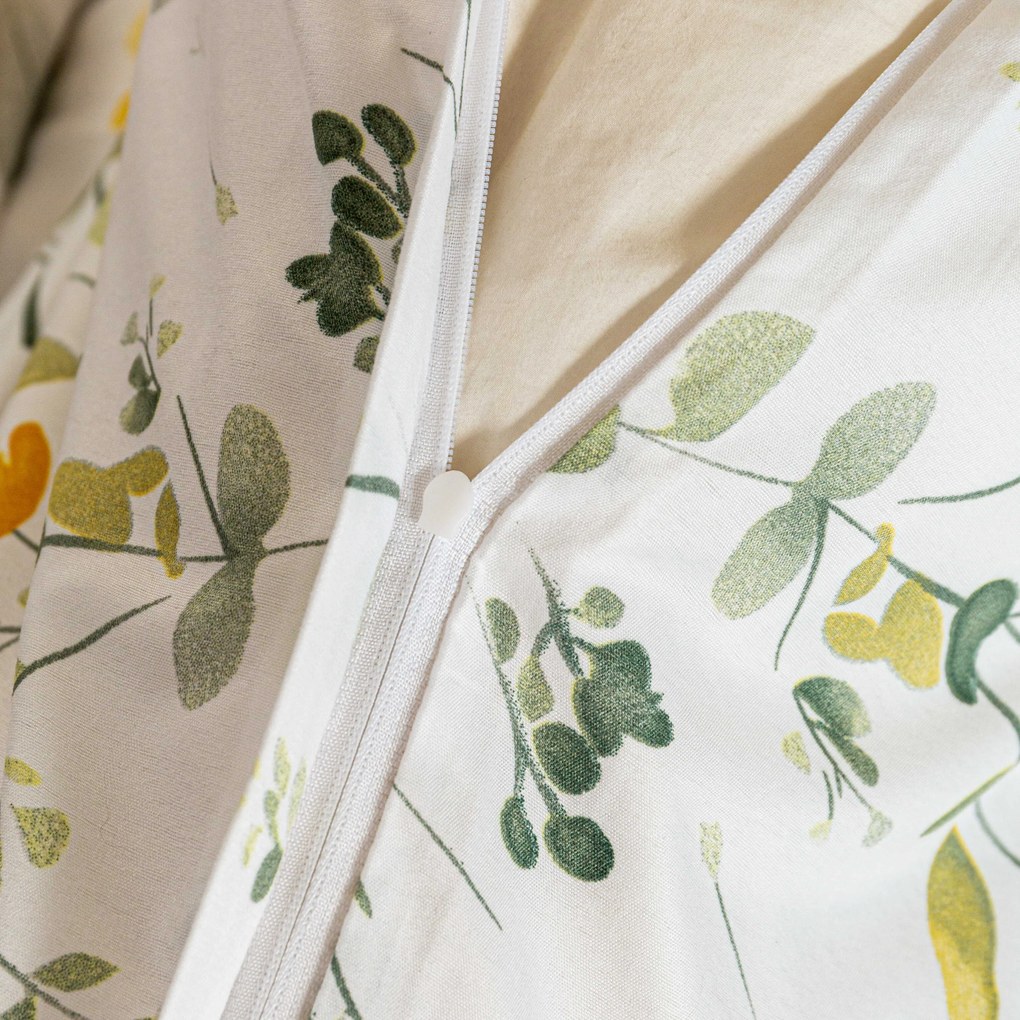 Mikroszálas ágyneműhuzat CITRUS GARDEN fehér Ágyneműhuzat mérete: 70 x 90 cm | 140 x 200 cm