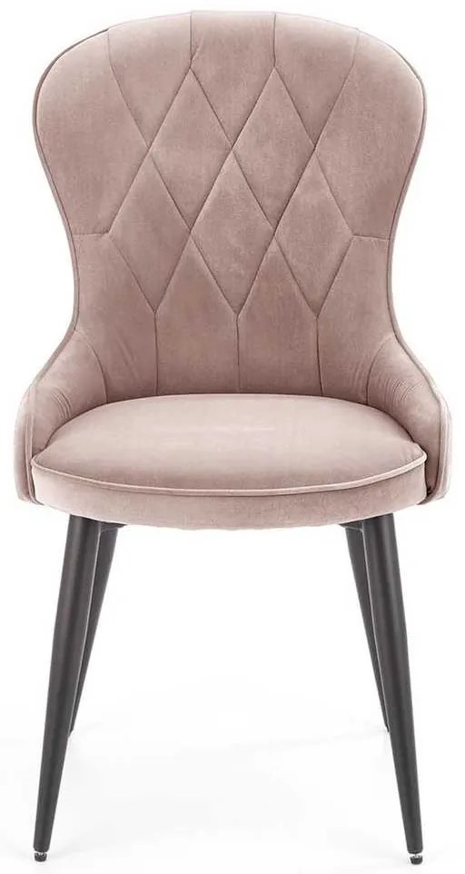 Rilla étkezőszék, bézs / fekete