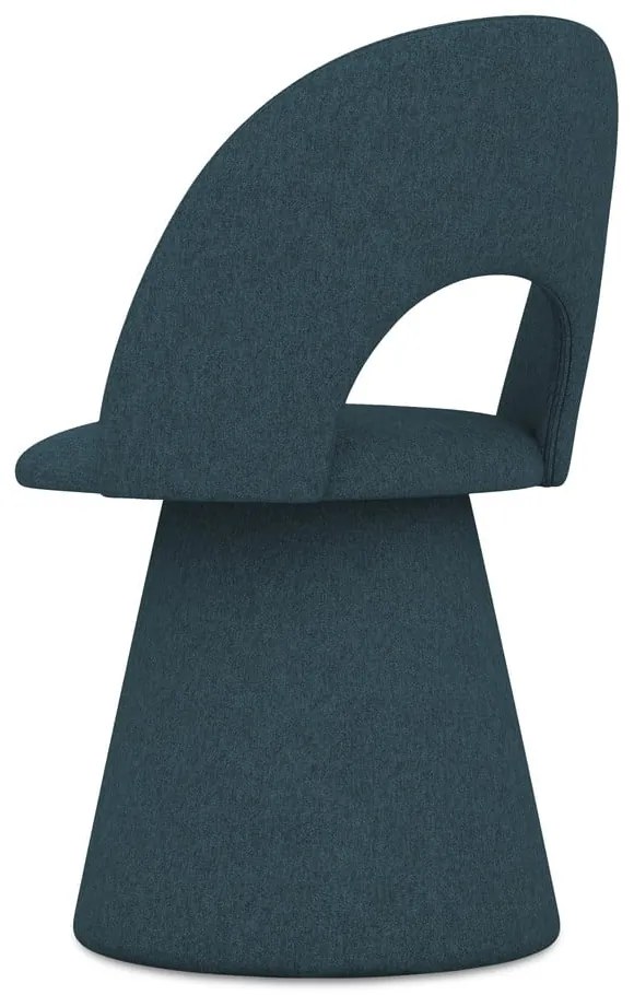 Petróleum színű kárpitozott étkezőfotel Kalo – Makamii