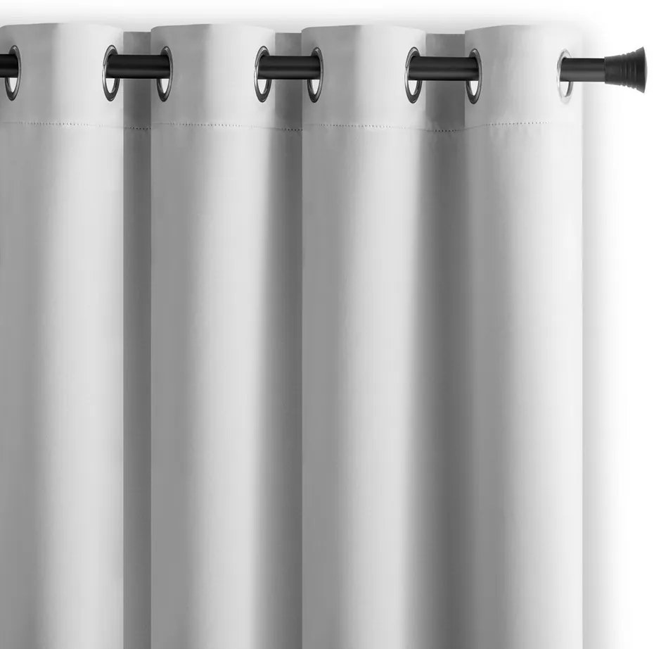 Restilo Blackout EYELETS függöny, fehér, 140 x 245 cm