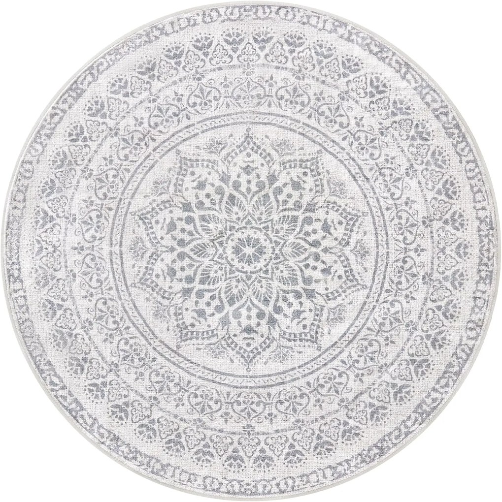 nappali szőnyeg, 160 cm átmérő, szürke