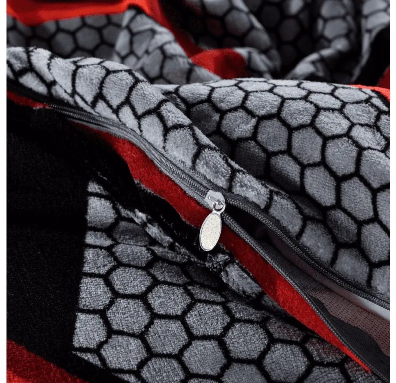 Mikroplüss ágyneműhuzat ZORINO szürke Ágyneműhuzat mérete: 70 x 80 cm | 140 x 200 cm