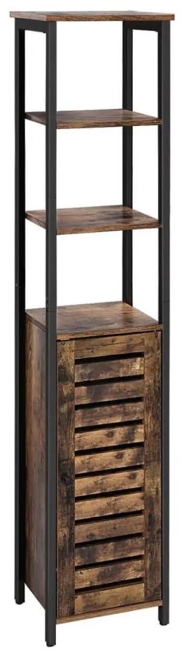 FIRA barna/fekete szekrényke