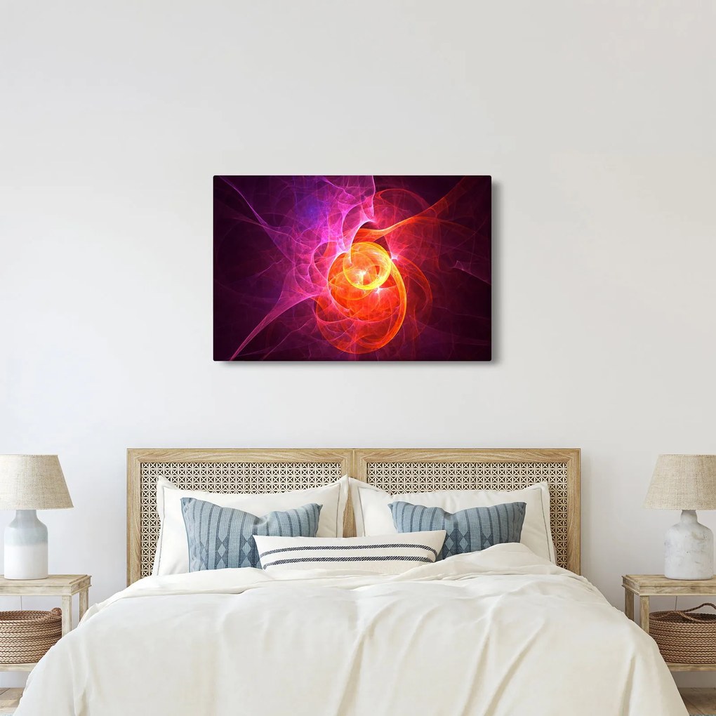 Modern absztrakt kép (90x60 cm)