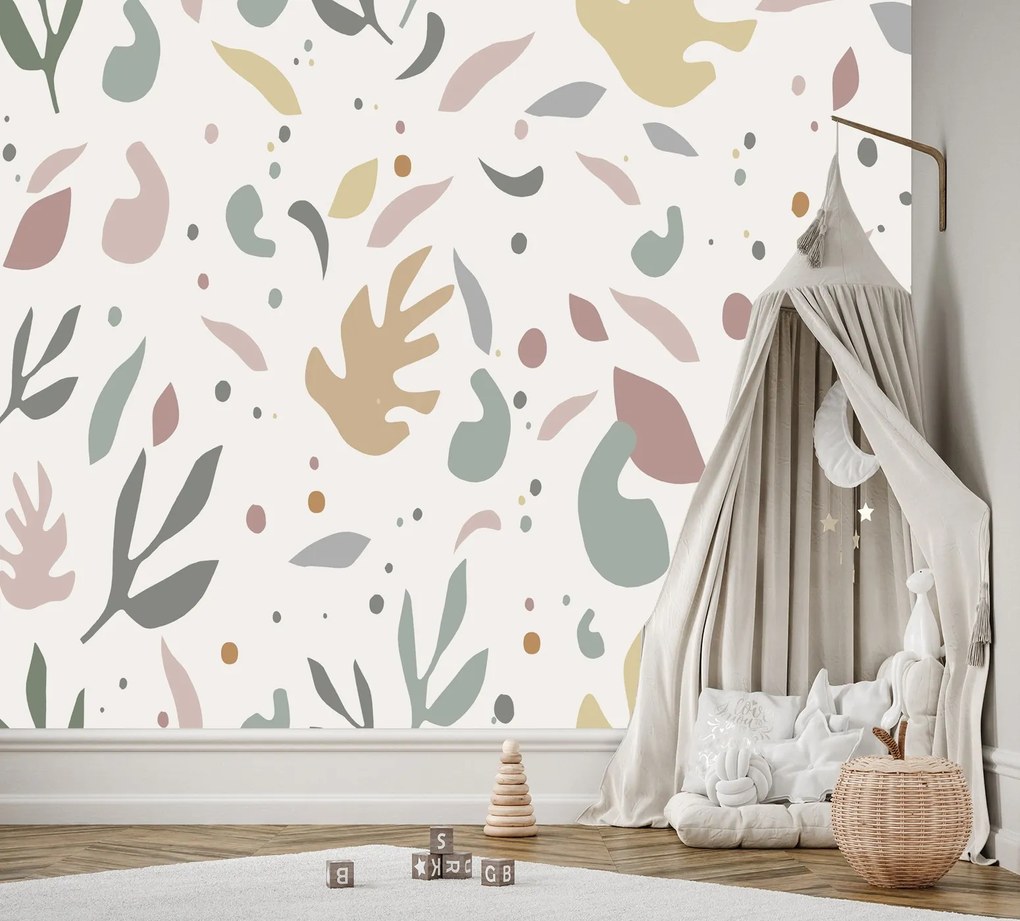 Gario Fotótapéta Scandi növények Anyag: Vlies, Méret: 150 x 105 cm