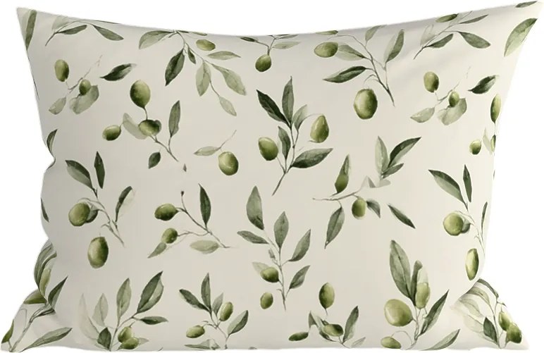 Polipamut párnahuzat OLIVE POLY 50x70 cm, zöld