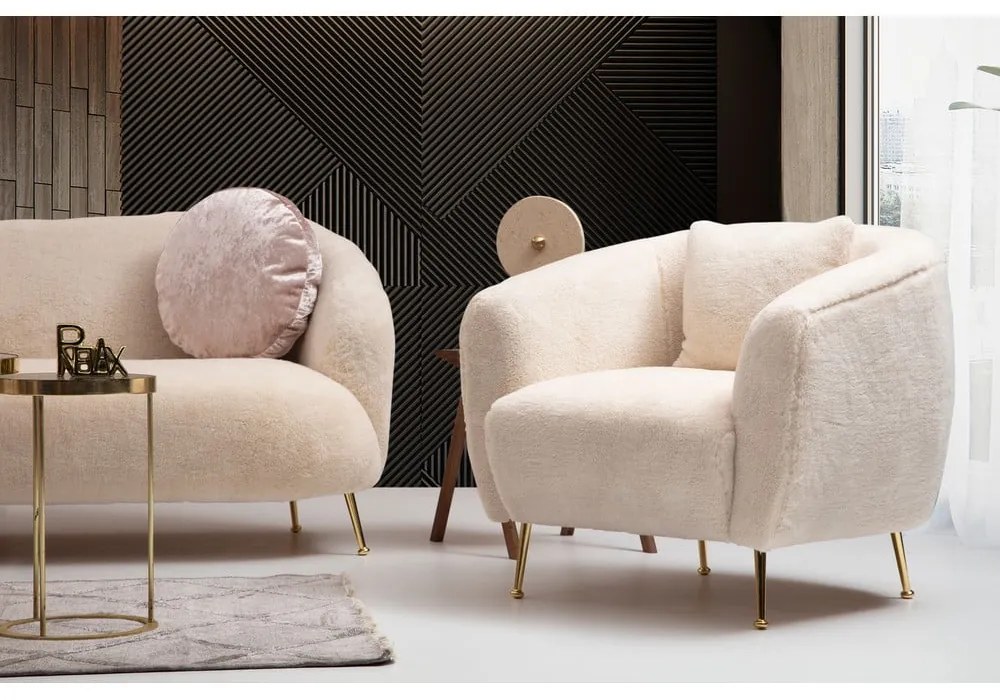 Bézs fotel Istiridye – Artie