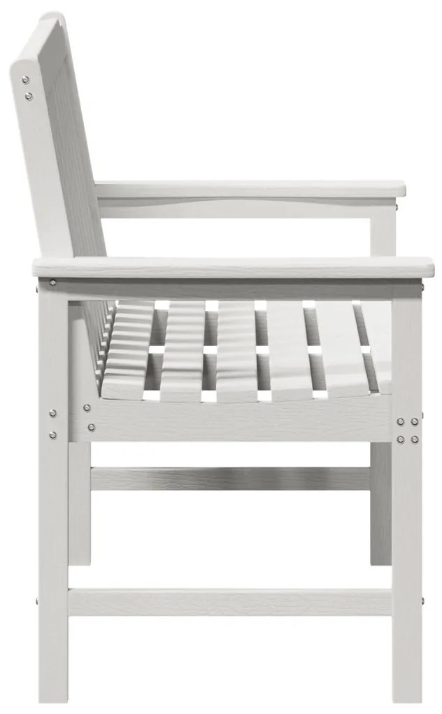 kerti pad fehér 120 cm HDPE