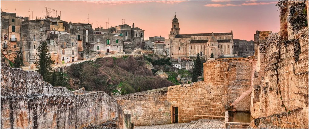 Kép - Gravina, Puglia, Olaszország (120x50 cm)