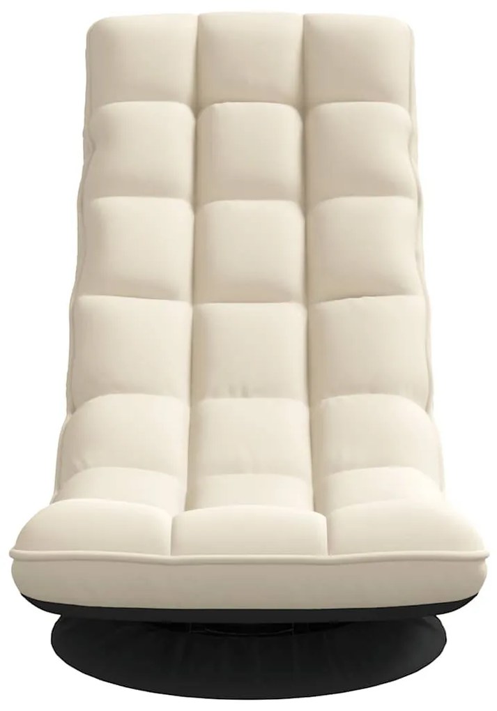 vászon szövet forgó padlószék 70x51x79 cm