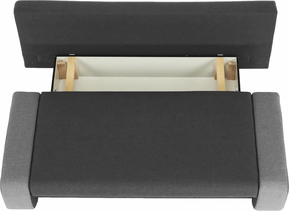 Kanapé, sötétszürke/világosszürke, BOLIVIA