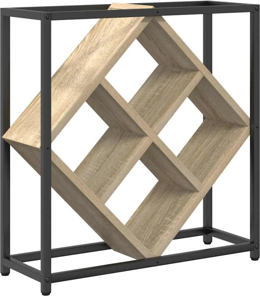 vidaXL Borágas Sonoma tölgy 51 x 18 x 52,5 cm Faanyag
