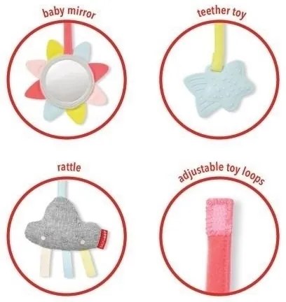 Skip Hop - Gyermek játékszőnyeg fa trapézzal LINING CLOUD