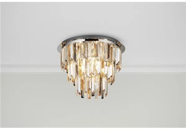 Searchlight 1225-5CC - Mennyezeti lámpa CLARISSA 5xE14/40W/230V