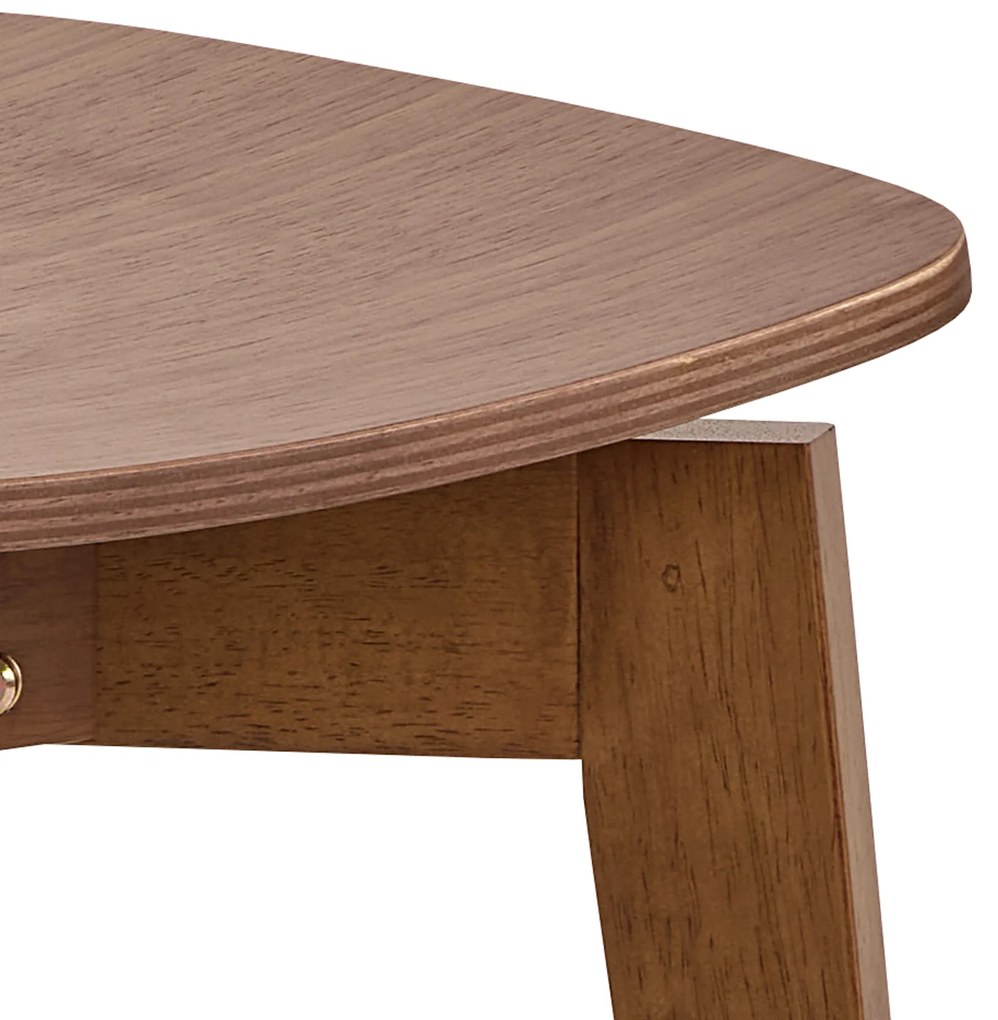 MAZZONI EXPORT ROXY Természetes Dió - RETRO FA SZÉK NAPPALIBA ÉTKEZŐBE KONYHÁBA