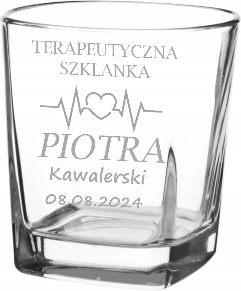 Gravírozott italos pohár legénybúcsúra 250ml
