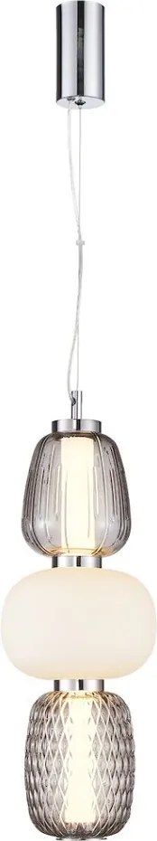 MILAGRO ML0364 CARO Modern Led Függesztett Lámpa Króm LED IP20