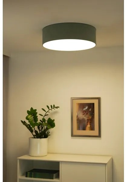 Duolla - CORTINA LED mennyezeti lámpa 26W, 30 cm, 4000K, türkiz