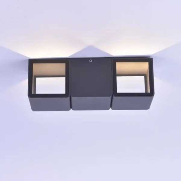 Paul Neuhaus 9658-13 - LED Kültéri fali lámpa MARCEL 2xLED/4W/230V IP54