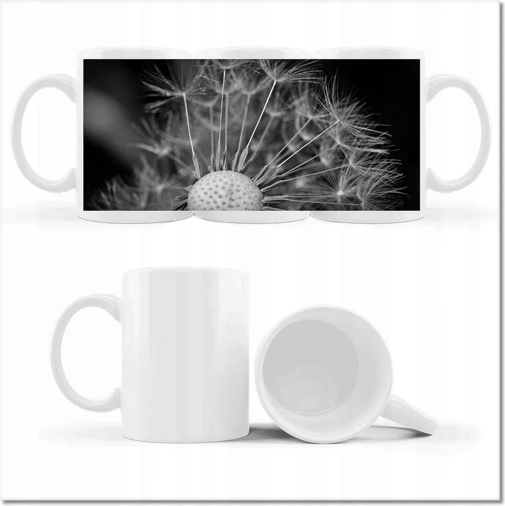 Pitypang fényképes bögre Virág Virágok