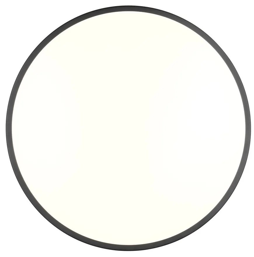 Fekete-fehér LED mennyezeti lámpa ø 38 cm Loody – Reality