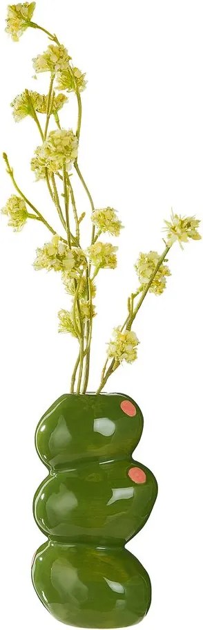 OLIVES kerámia váza 17 cm